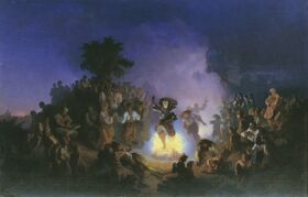 Соколов Ночь-на-Ивана-Купалу 1856