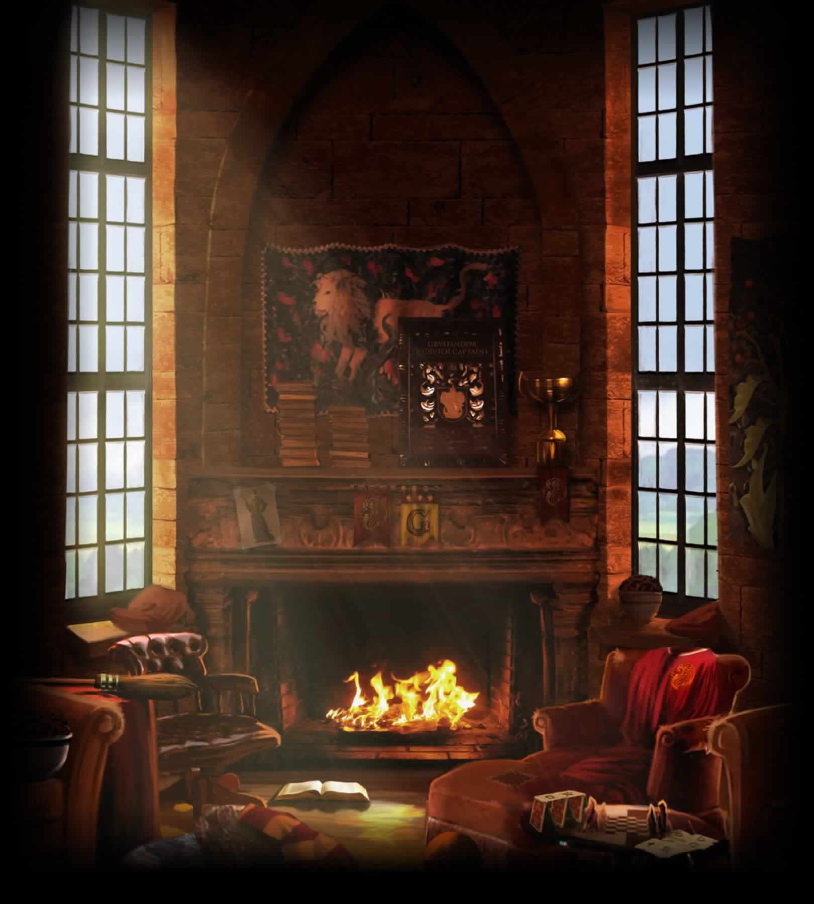 Salle Commune De Gryffondor Wiki Harry Potter Fandom