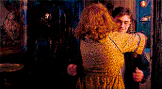 Molly hugging Harry