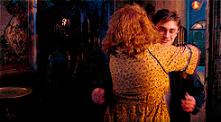 Molly hugging Harry