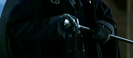 Dobby protecting Harry Potter