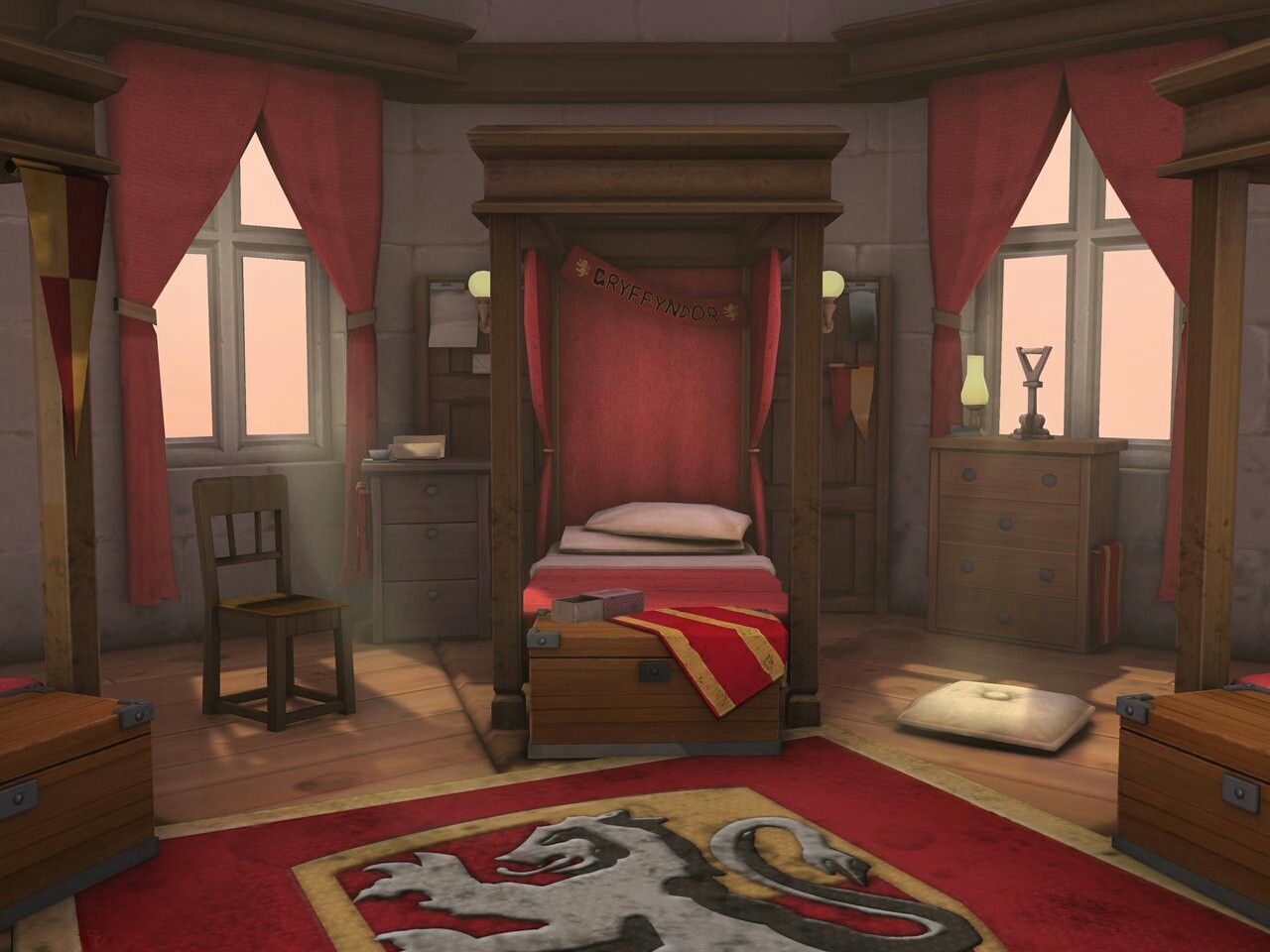 Gryffindor Girls Dormitory Harry Potter Wiki Fandom