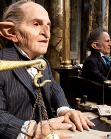 Unidentified Goblin At Gringotts Viii Harry Potter Wiki Fandom