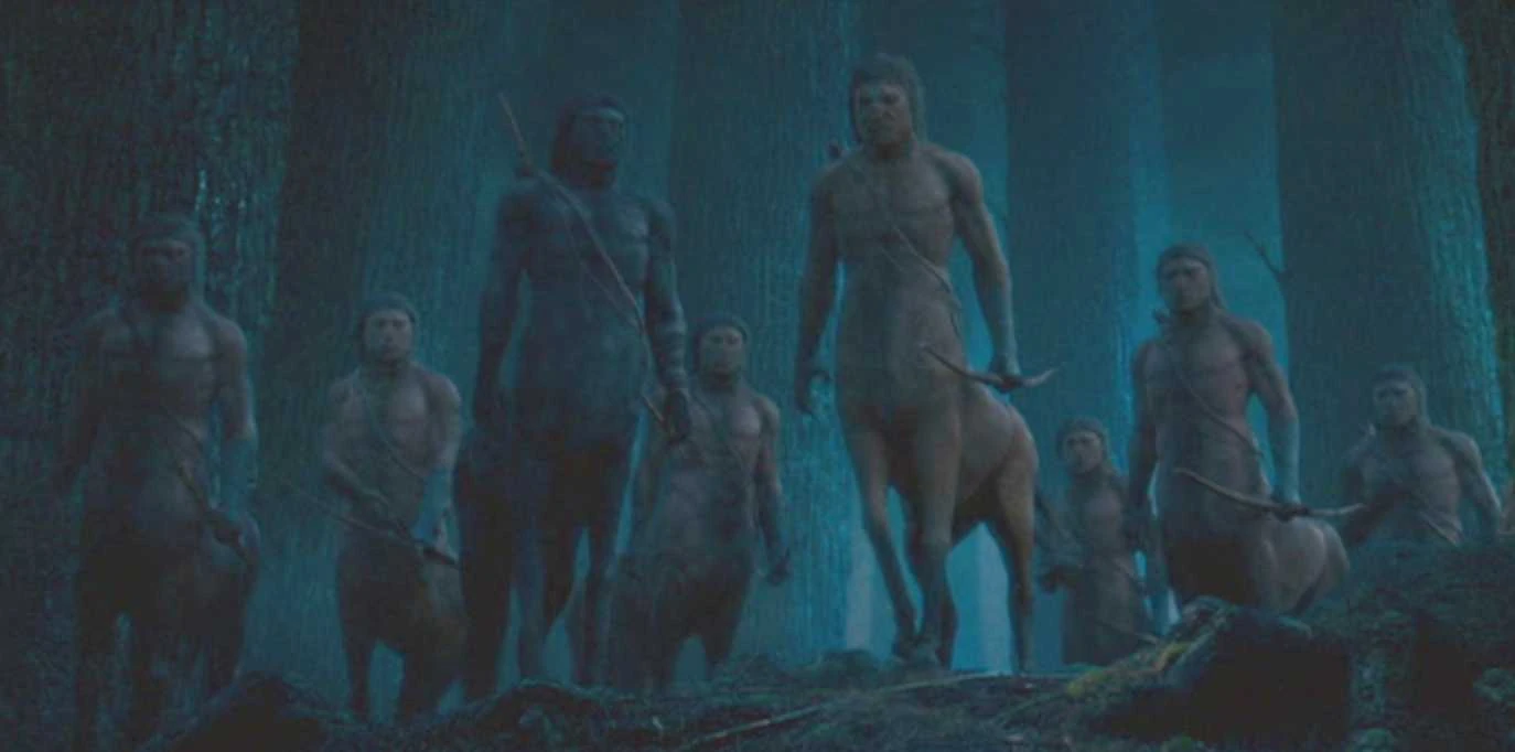 Résultat de recherche d'images pour "Harry Potter et les Reliques de la Mort : 2ème partie les centaures"