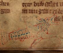 Dragon with fish tail
