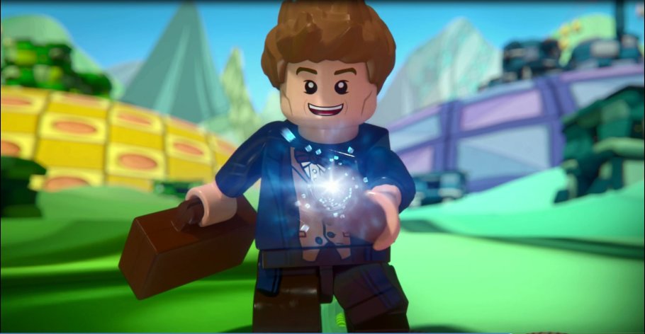 newt scamander lego set