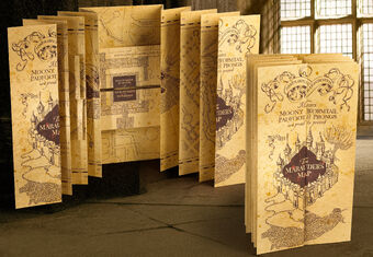Carte Du Maraudeur Wiki Harry Potter Fandom