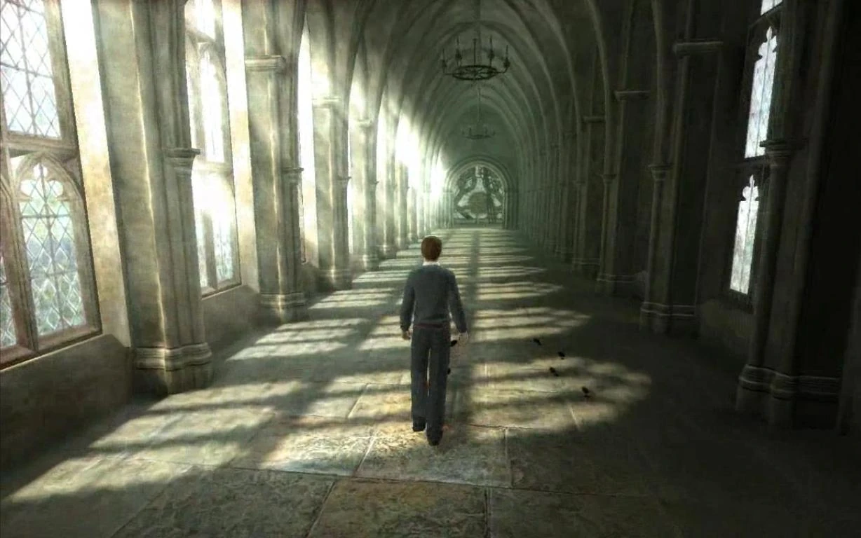 Fourthfloor hospital tower corridor Harry Potter Wiki FANDOM