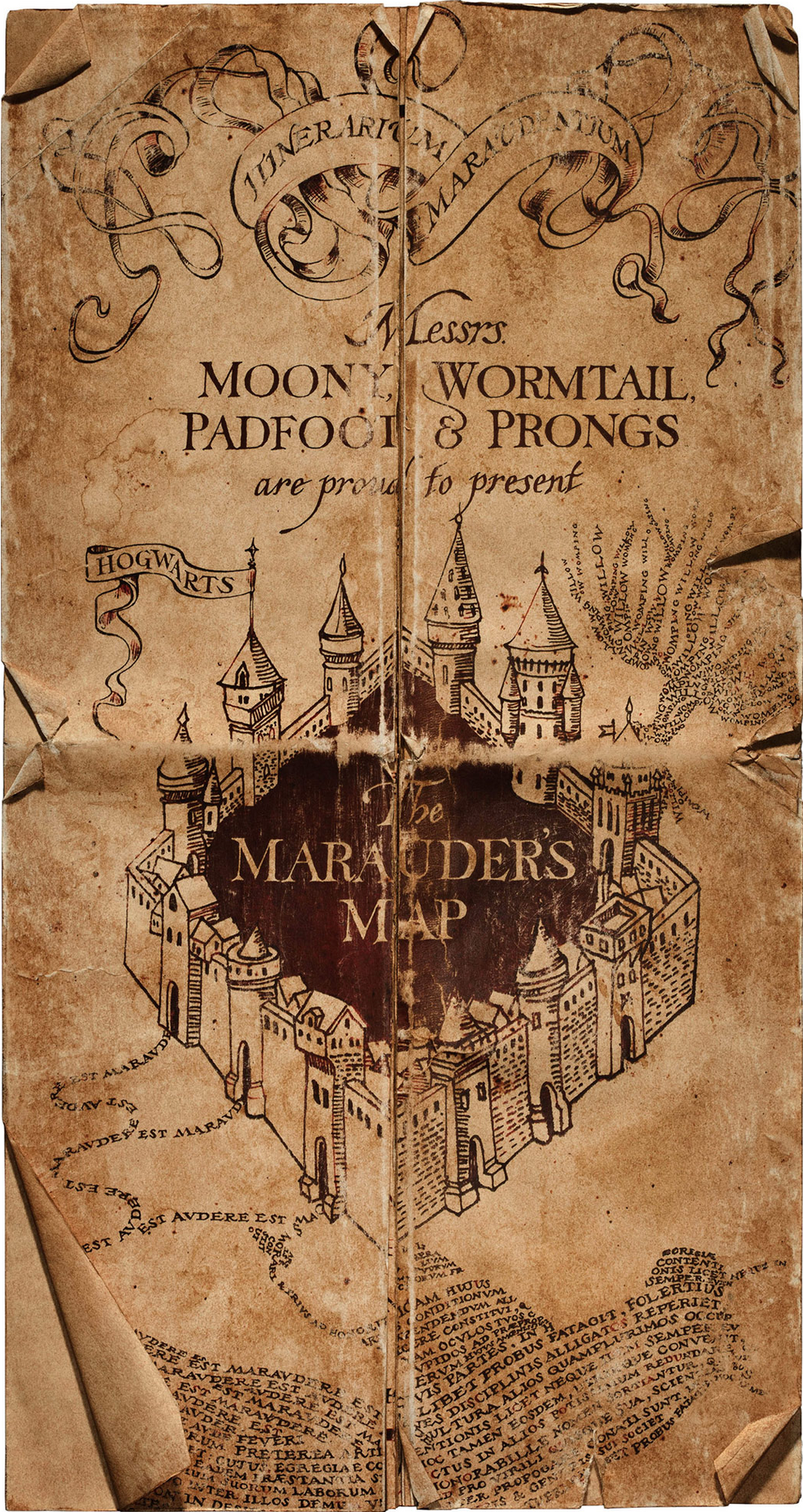 Marauder S Map Harry Potter Wiki Fandom Powered By Wikia