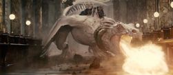 Dragon attack Gringotts