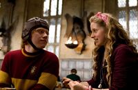 Lavender Brown and Ron Weasley 03
