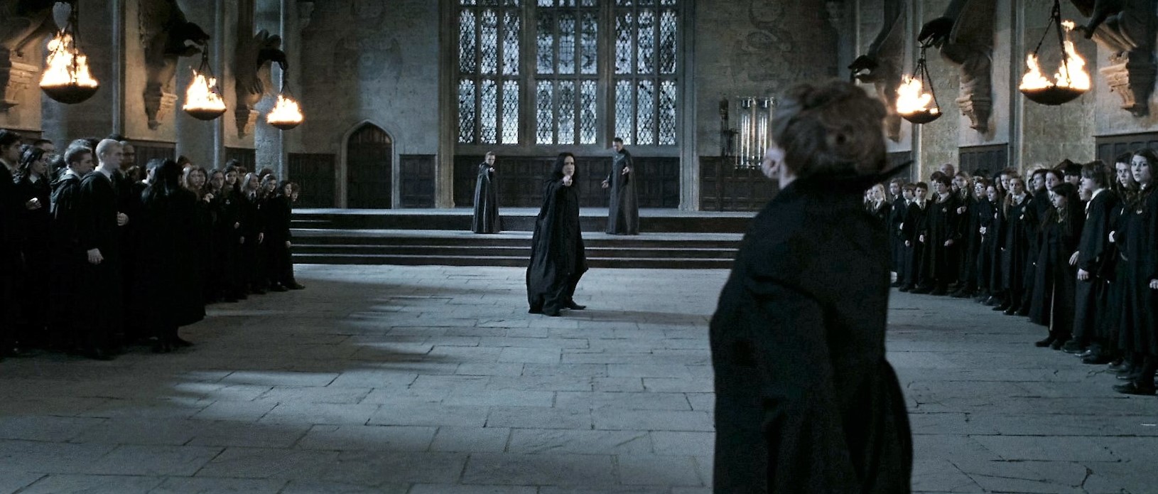 Image Snape McGonagall duel.jpg Harry Potter Wiki FANDOM powered