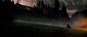 Snape duelling with Harry Potter