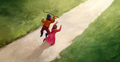 Peeves Chasing Umbridge-0