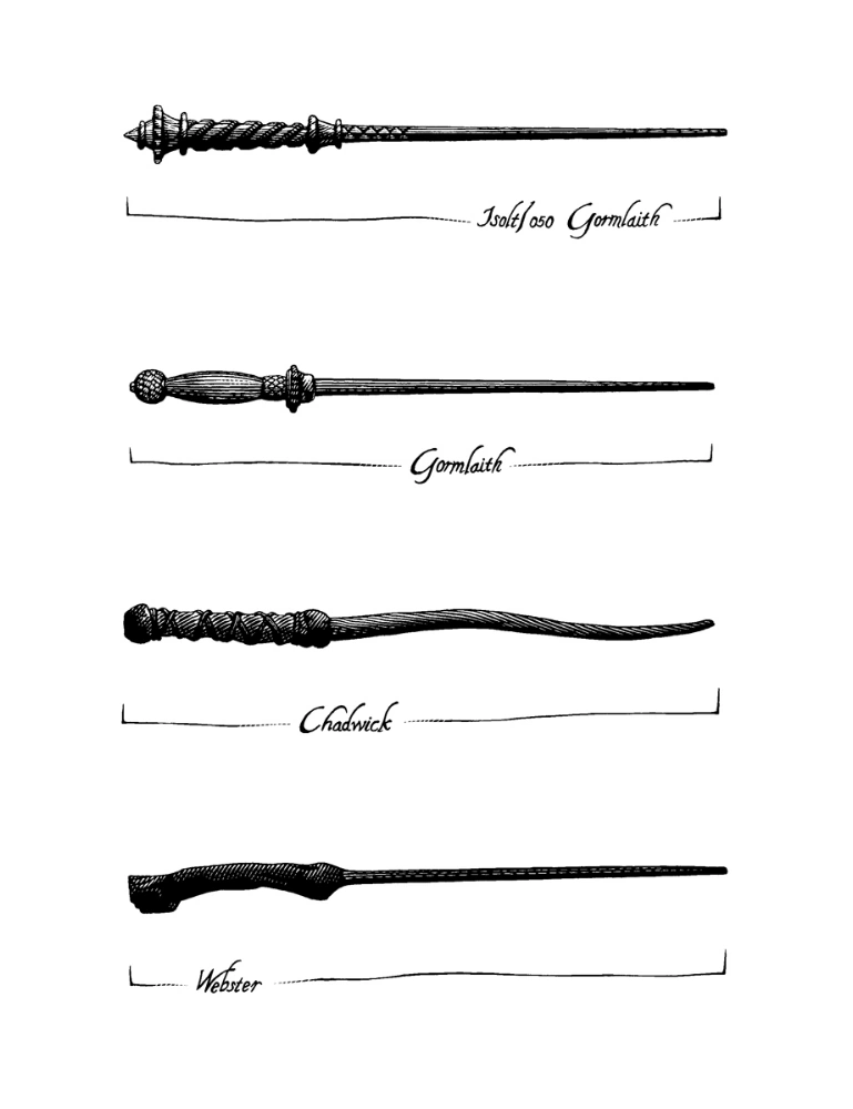 Image Pottermore wands concept art.png Harry Potter Wiki FANDOM