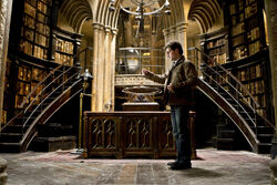 DHf2-Still HarryPotterLookingIntoThePensieve