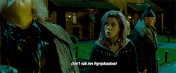 Don't call me Nymphadora