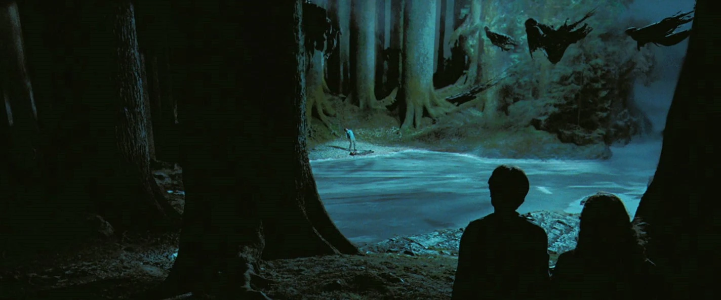 Image Dementor attack at Black Lake.jpg Harry Potter Wiki FANDOM powered by Wikia