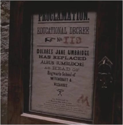 Ausbildungserlass Nummer Achtundzwanzig HarryPotterLexikon FANDOM