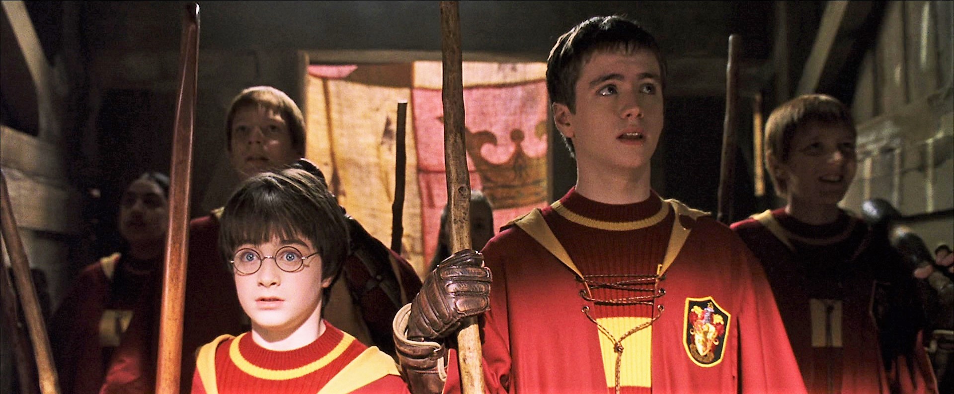 Gryffindor vs Slytherin Quidditch match (1991) | Harry Potter Wiki ...