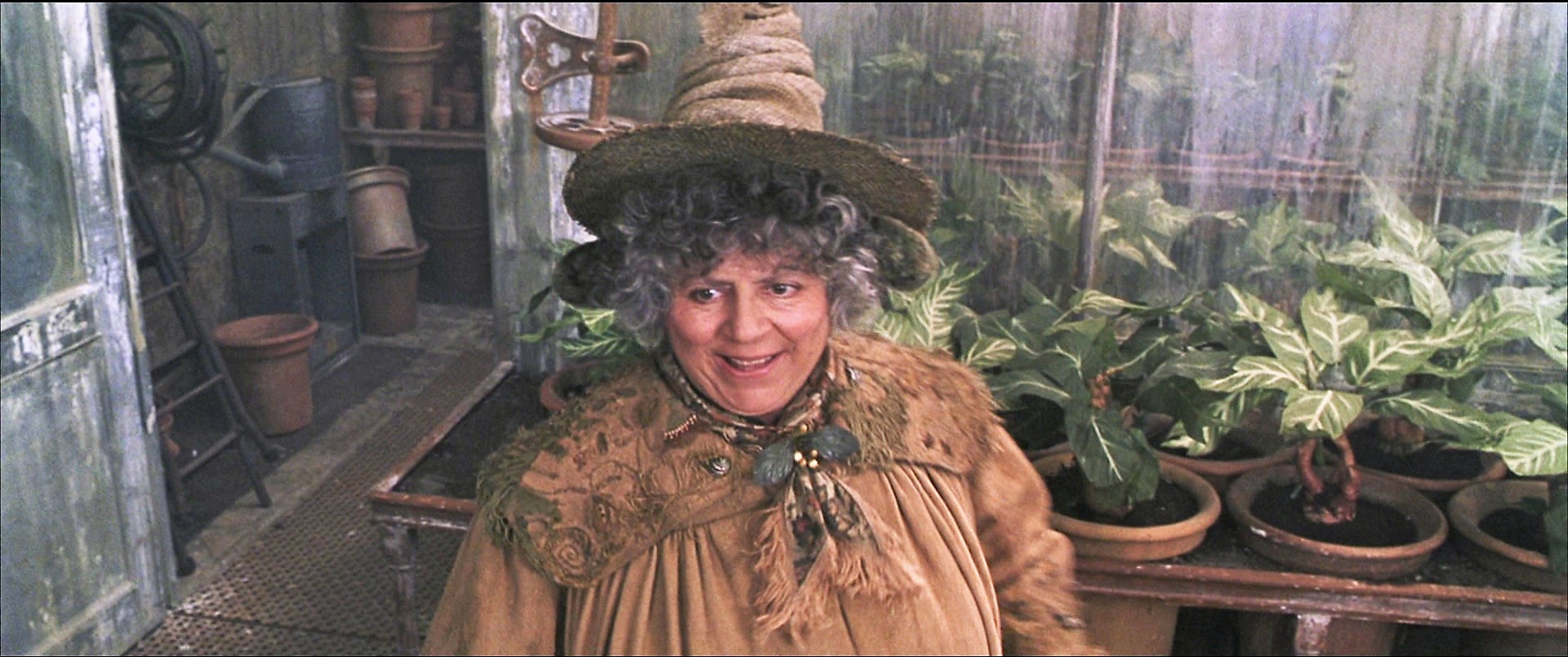 Pomona Sprout Así era la jefa de la casa de Hufflepuff