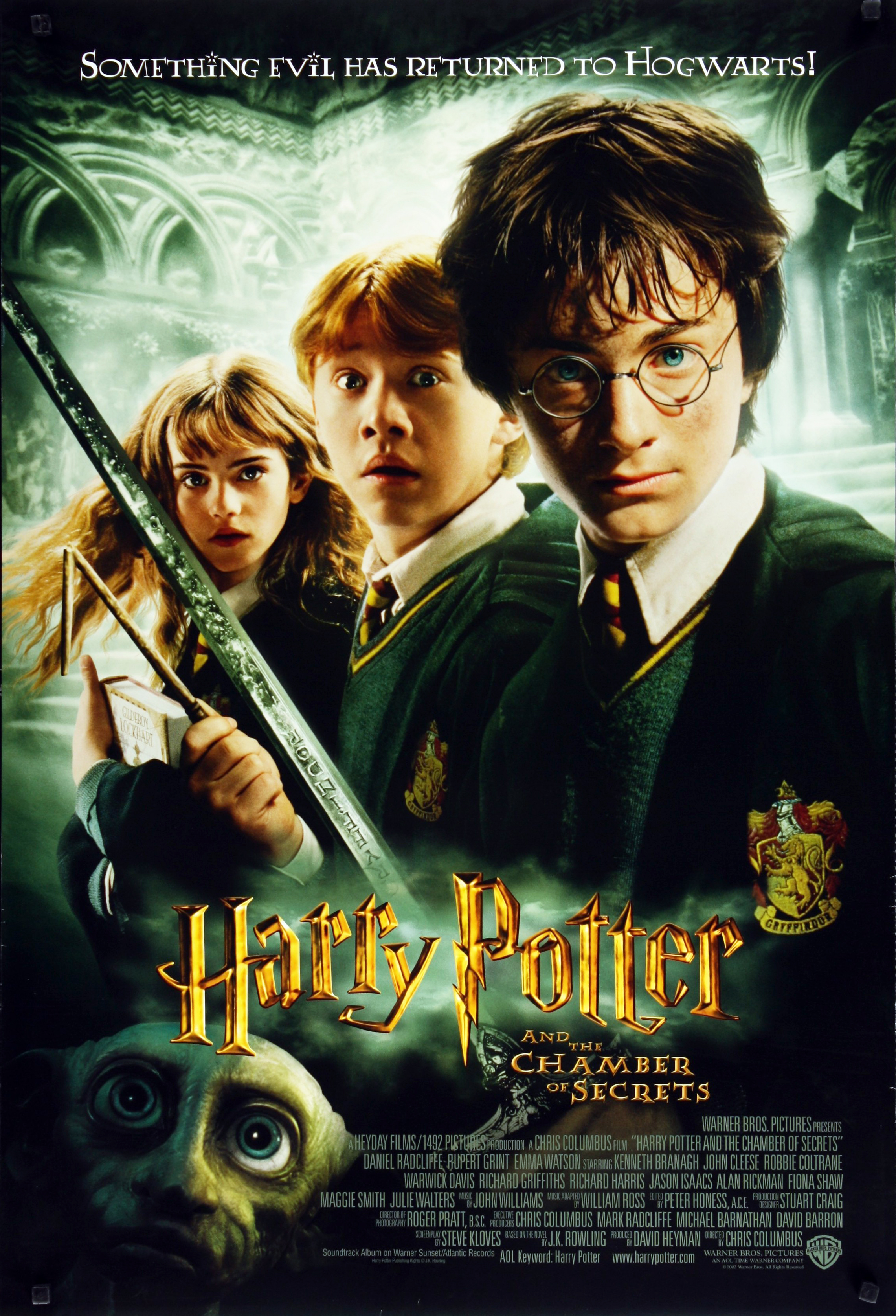 Harry Potter and the Chamber of Secrets (film) | Harry Potter Wiki ...