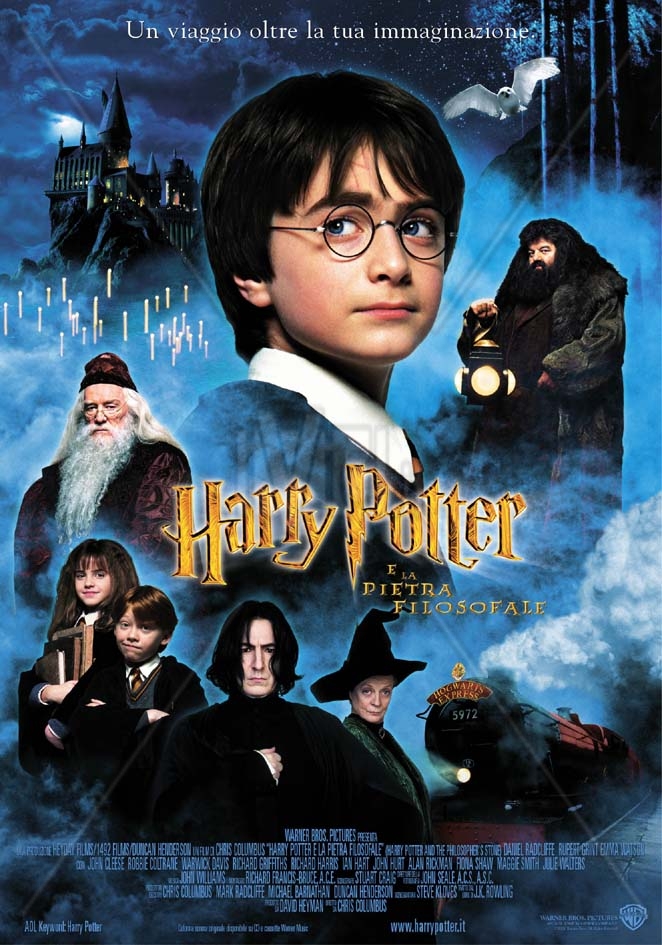 Harry Potter e la Pietra Filosofale.