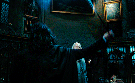 Image result for SEVERUS SNAPE GIF albus dumbledore