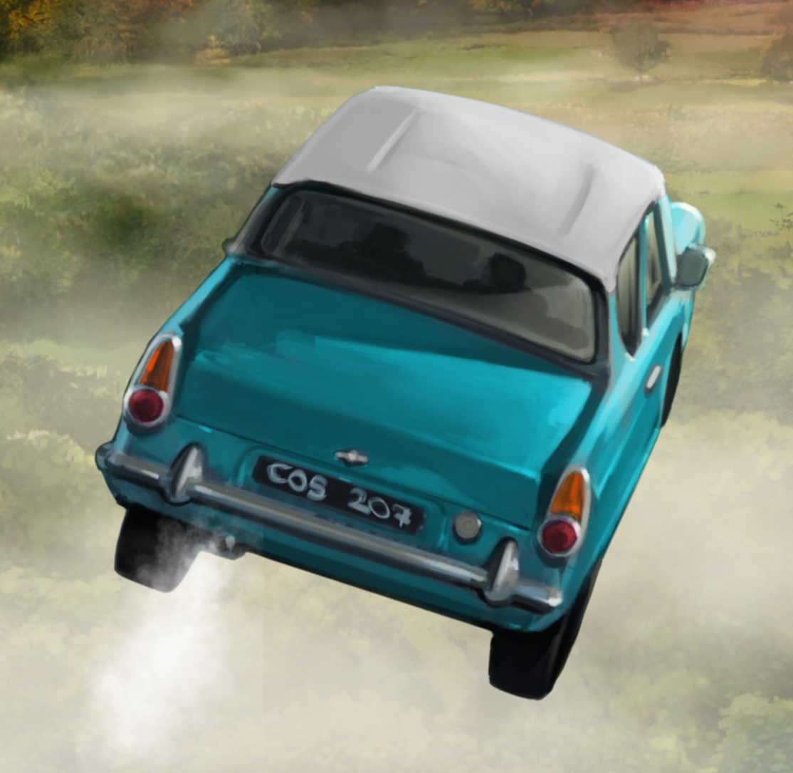 Ford Anglia Darthur Weasley Wiki Harry Potter Fandom - 