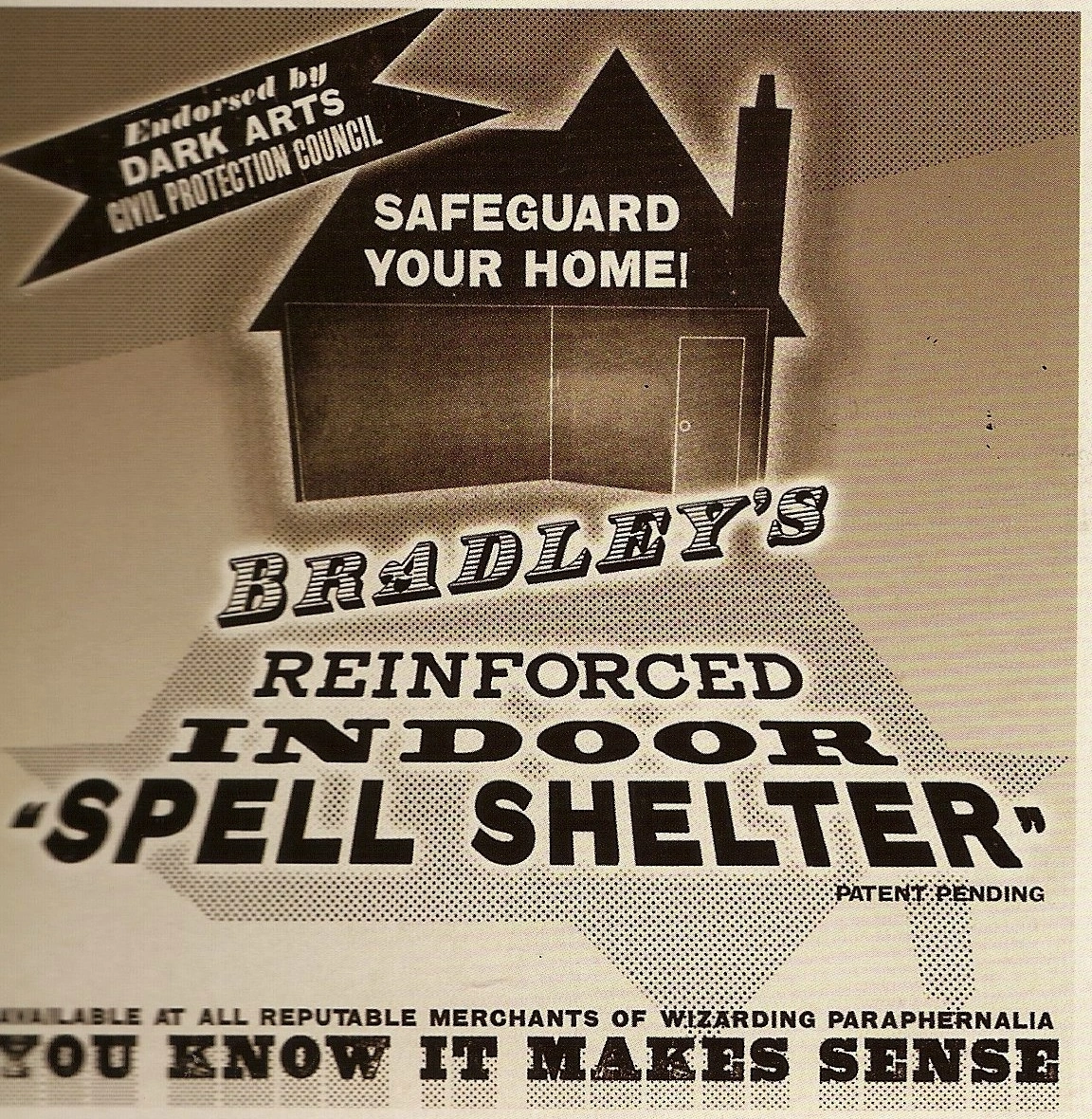 Bradley's Reinforced Indoor "Spell Shelter" Harry Potter Wiki Fandom