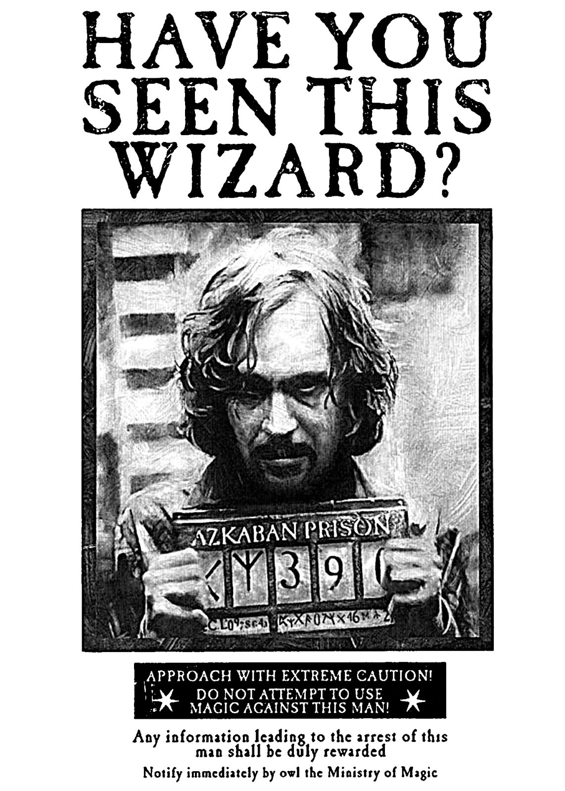 Image Sirius Black Wanted Poster jpg Harry Potter Wiki FANDOM