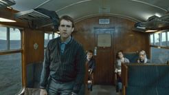 Neville on hogwarts express