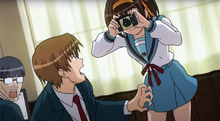 Haruhi blackmail