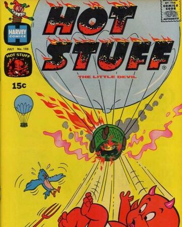 Hot Stuff The Little Devil 105 Harvey Comics Wiki Fandom - devil elmo roblox