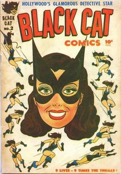Image - Black Cat Comics Vol 1 2.jpg | Harvey Comics Database Wiki ...