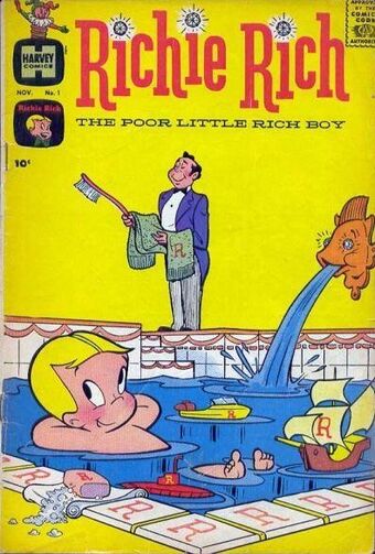 Rich Boy In Nancy Comics