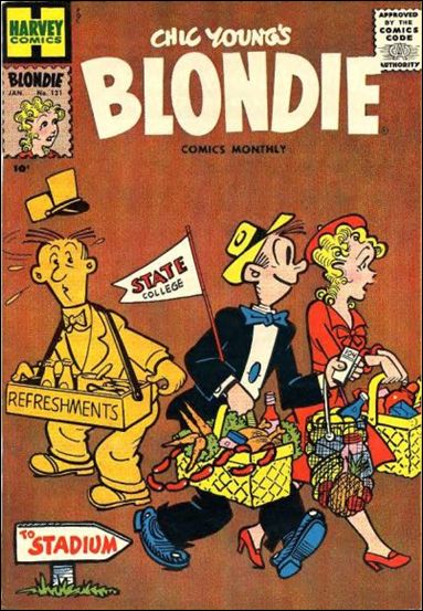 Blondie Comics Vol 1 121 | Harvey Comics Database Wiki | FANDOM powered