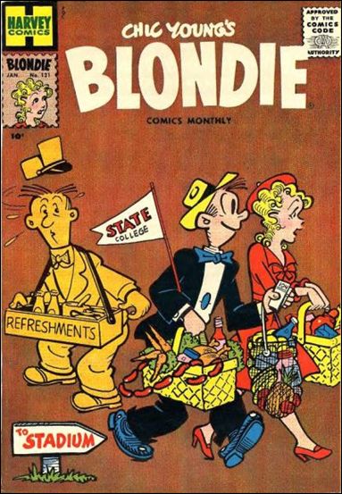 Blondie Comics Vol 1 121 Harvey Comics Database Wiki Fandom Powered By Wikia