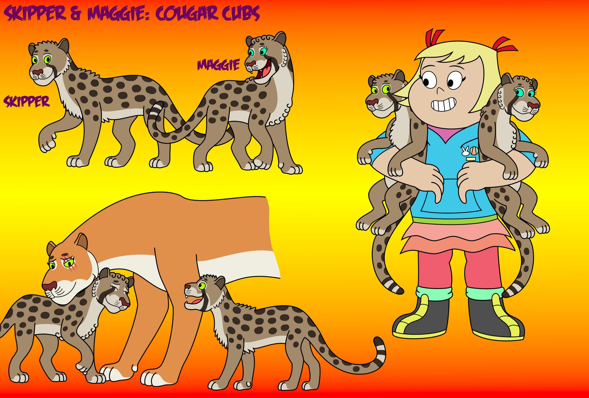 Skipper And Maggie Harvey Girls Forever Fanon Wiki Fandom