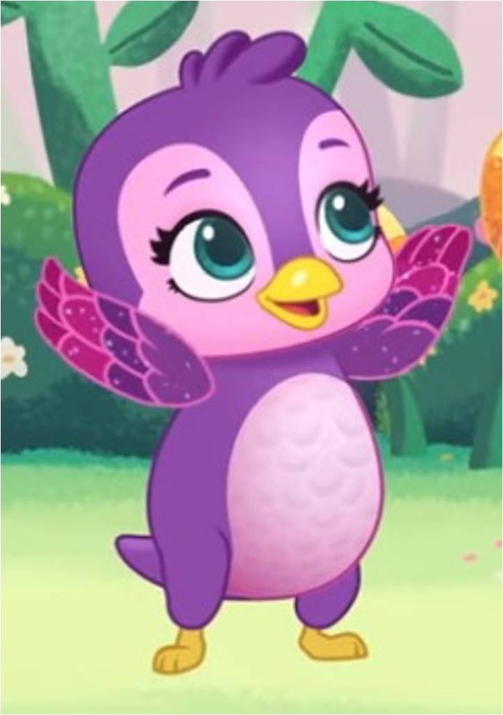 purple hatchimal