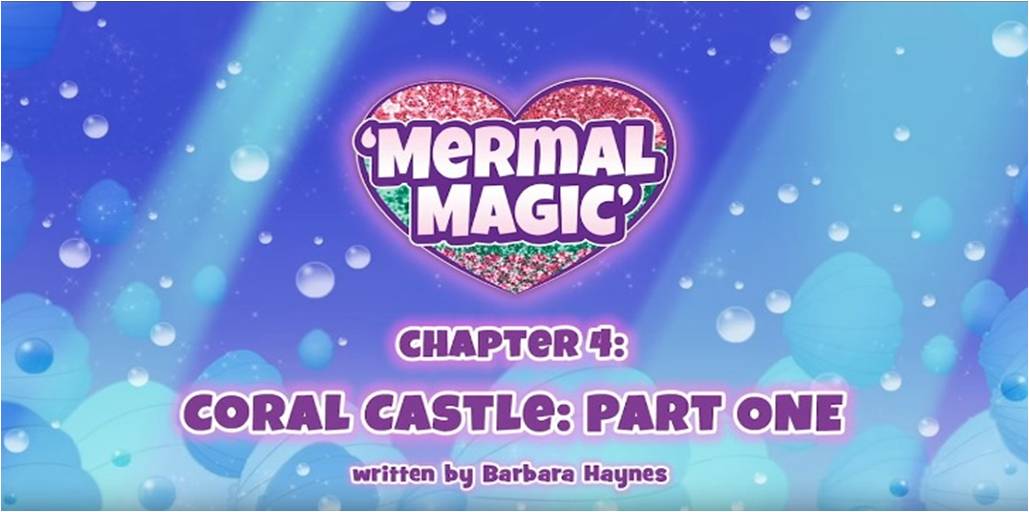 hatchimals mermal magic coral castle