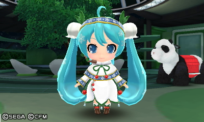 hatsune miku snow bell