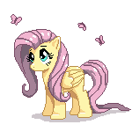 File:Fluttershy sprite moving.gif