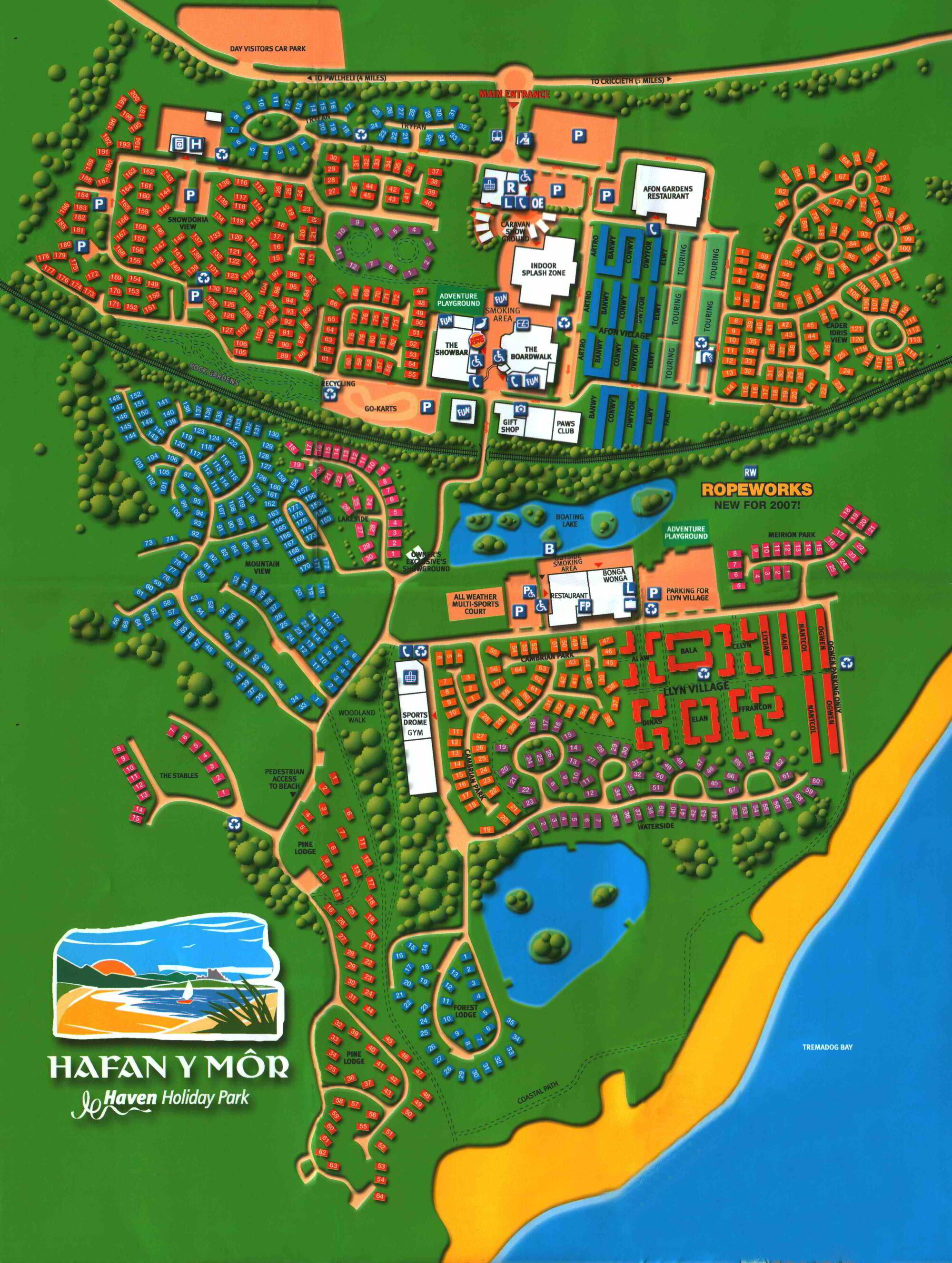 Image Hafanymor Hi Res Map.jpg Haven Holidays Wiki FANDOM