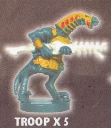 Pteravore Saurus Trooper Before