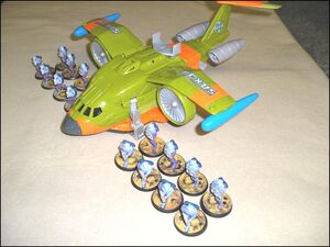 Droplifter with Nexus Troopers