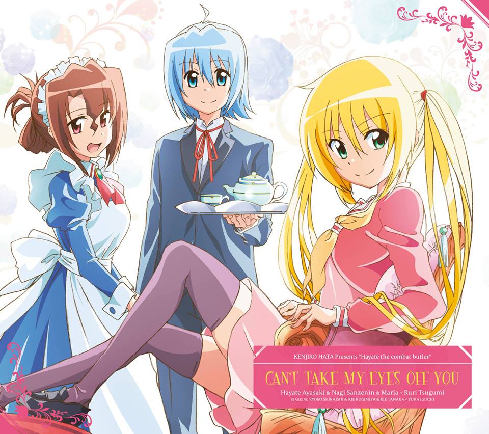 Hayate Ayasaki And Nagi Sanzenin And Maria Ruri Tsugumi Cant Take My Eyes Off You Album Hayate