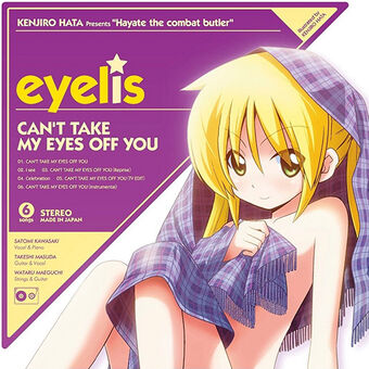 Hayate No Gotoku Can T Take My Eyes Off You Theme Song Single