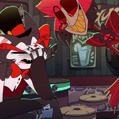 husk hazbin wolisz alastor samequizy