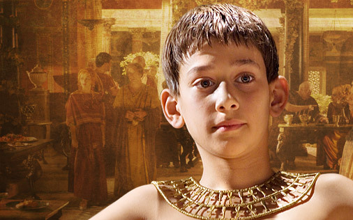 julius caesar and cleopatra child